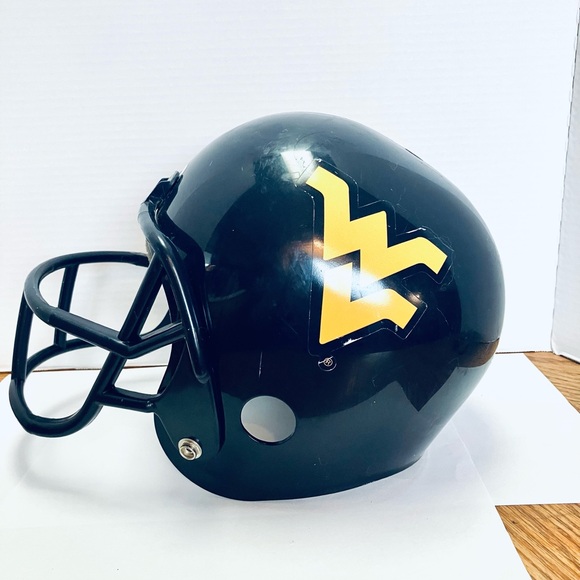 Franklin WVU West Virginia Mountaineers Kids Football  Helmet Toy No Chin Strap - Picture 3 of 9
